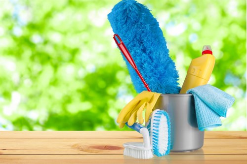 Pricing breakdown for carpet cleaning and clearance by cubic yard