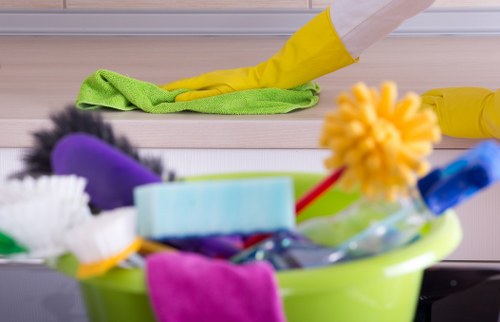Steam carpet cleaning service deep cleaning a carpet in West Wickham home