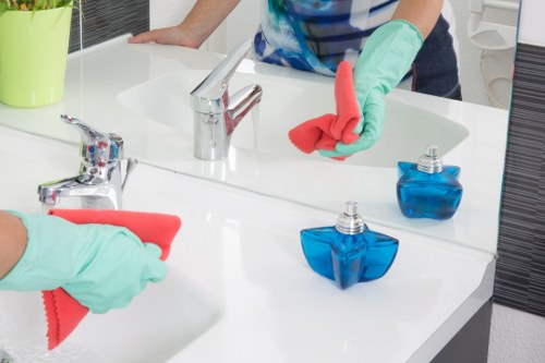 Insurance and protection concept for a professional carpet cleaning service