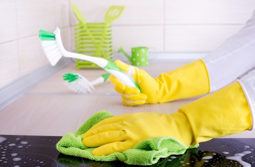 Customer booking details and service confirmation for carpet cleaning