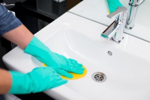 Deep cleaning carpet fibres with modern equipment in West Wickham